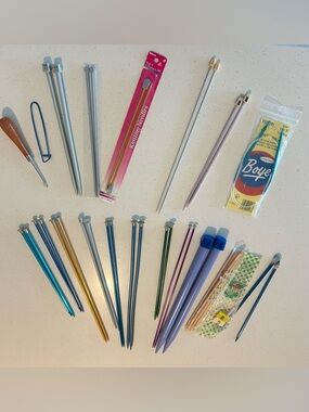Boye & Susan Bates Knitting Needle Lot